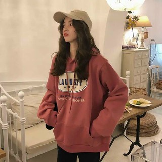Áo khoác hoodie cam đất ngọt ngào