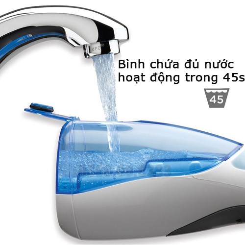 Máy tăm nước du lịch cầm tay waterpulse V400 - Chăm Sóc,Bảo Vệ Răng Miệng Hiệu Quả | Bảo Hành 1 Năm