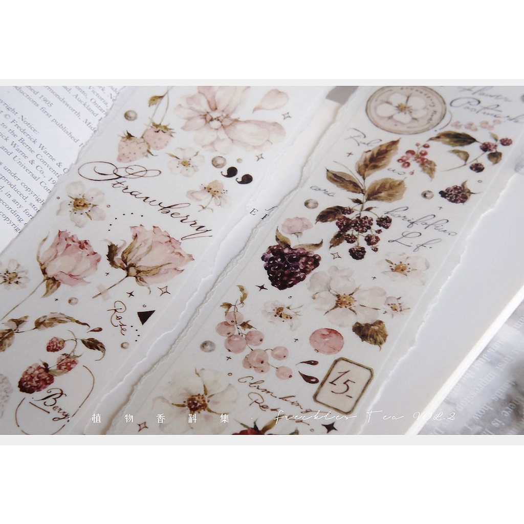 Minyi.corner - Freckles tea - Mẫu Roses and Berries 1 chu kì