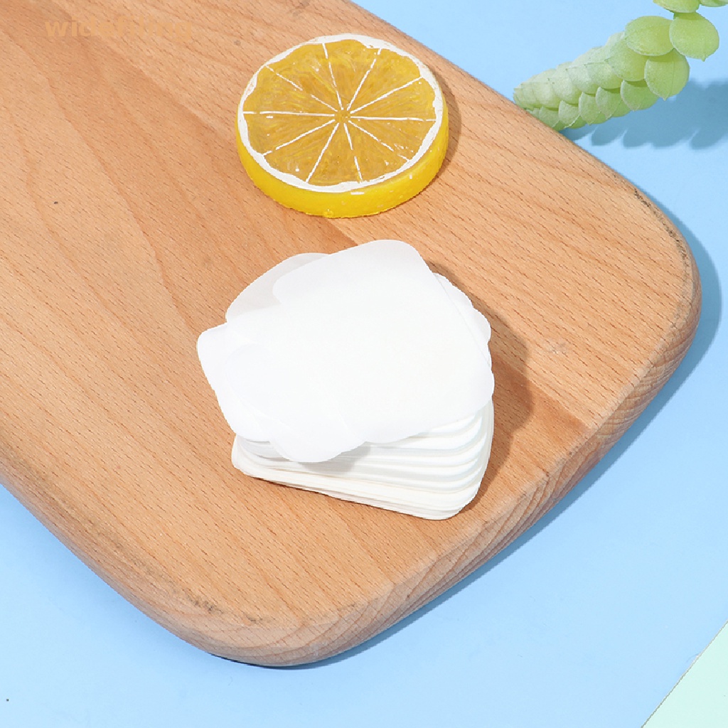 Set 100 Giấy Xà Phòng Rửa Tay Tiện Lợi Khi Đi Du Lịch