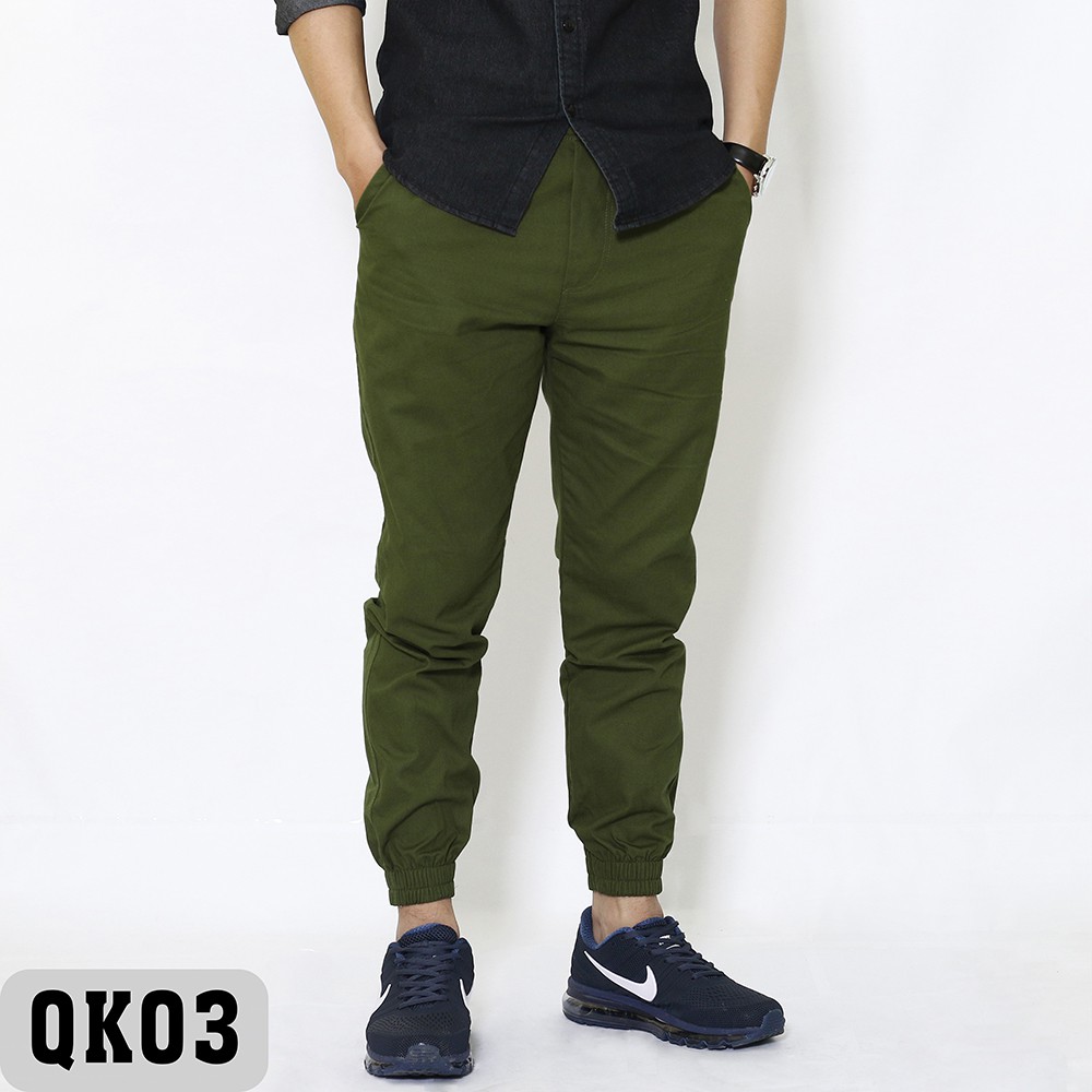 Quần Jogger Kaki Ống Bó Phong Cách Năng Động Trẻ Trung | BigBuy360 - bigbuy360.vn