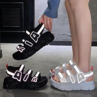 ] Dép sandal nữ 3 quai phản quang