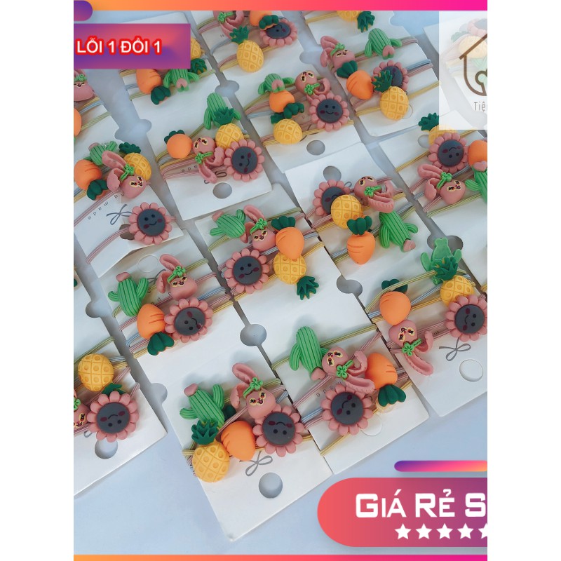 Dây Buộc Tóc Hoạt Hình Dễ Thương (Giao Ngẫu Nhiên)