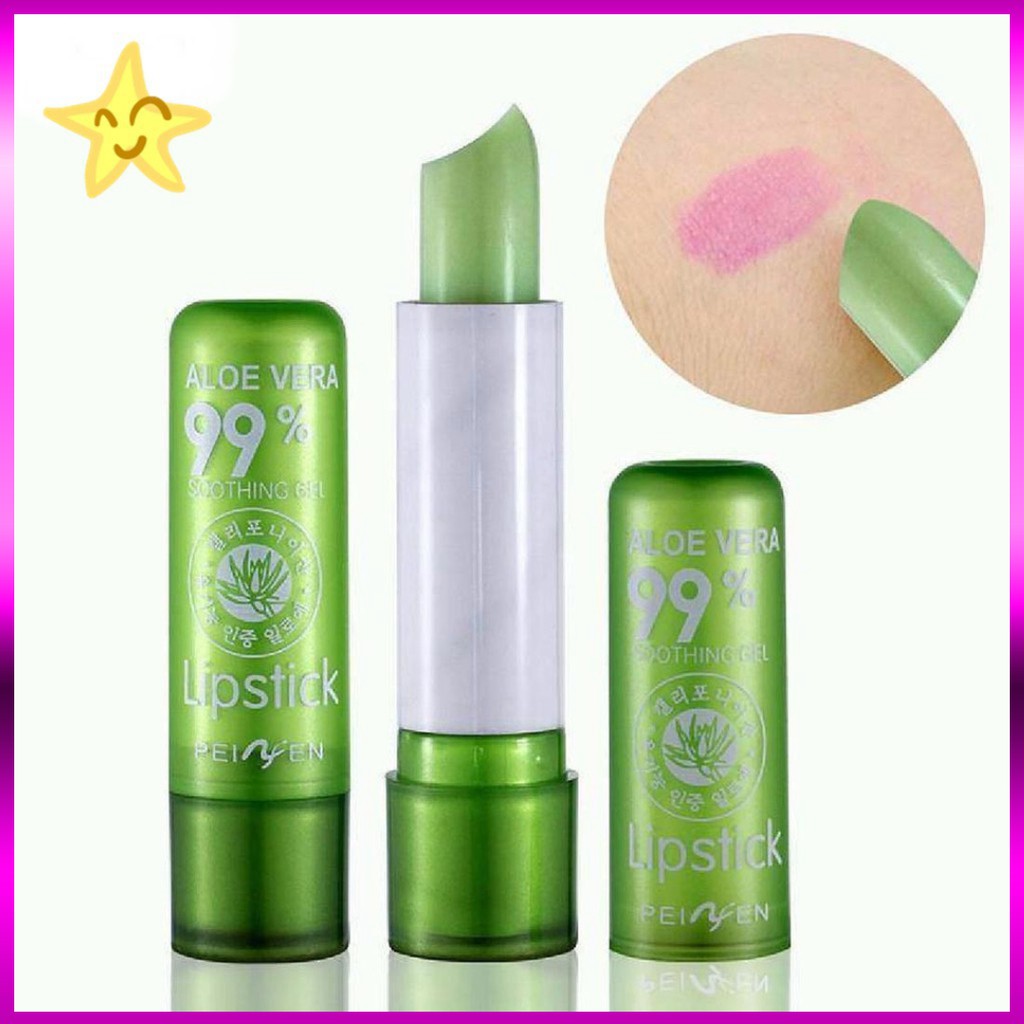 Son dương môi nha đam màu hồng nhạt | BigBuy360 - bigbuy360.vn