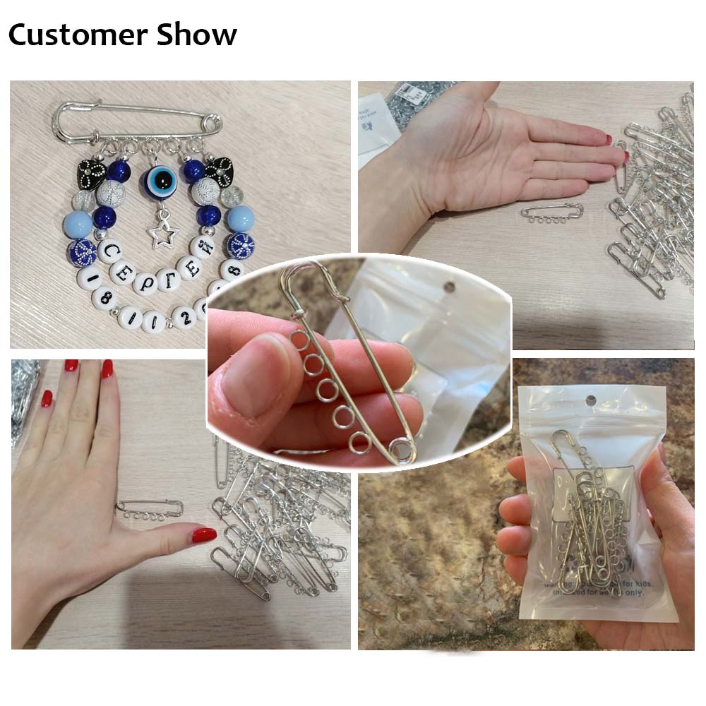 Set 10 ghim cài áo đa dụng chất lượng cao