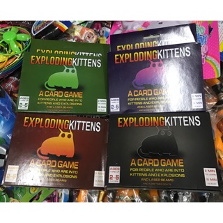 Đồ chơi trẻ em - Hộp bài mèo nổ