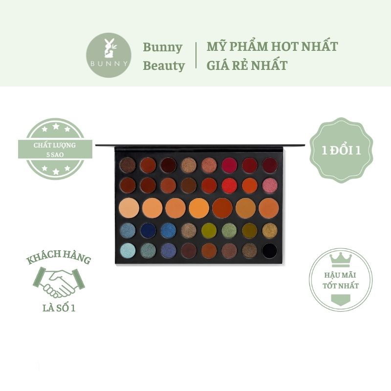 Bảng mắt Morphe 39A Dare To Create Artistry Palette Bunny Beauty hàng đủ bill