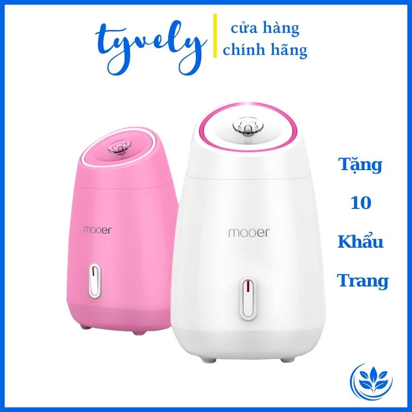 Máy Xông Mặt, Máy Xông Hơi Mặt Maoer Xông Đa Năng Các Loại Tinh Dầu Hoa Quả Thảo Dược - TyveLy