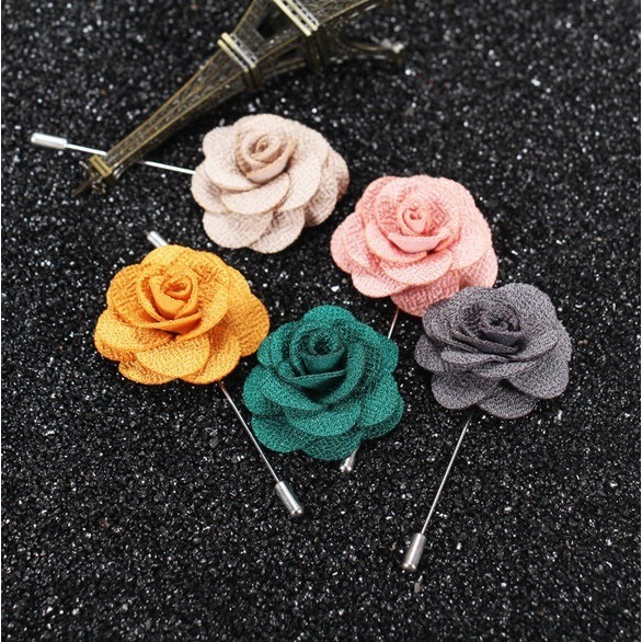 1 Ghim Cài Áo Hình Hoa Trà Cho Nam Nữ