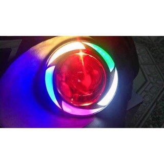 Bóng led trợ sáng u7 lốc xoáy có lồng