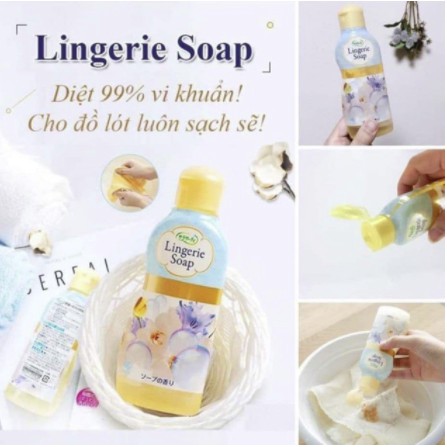 Nước giặt đồ lót Lingerie soap nội địa Nhật Bản 120ml