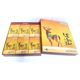 【﻿ＧＩÁ　ＳỈ】- Nước Hồng Sâm Nhung Hươu Vàng Medicinal Hàn Quốc 30 gói