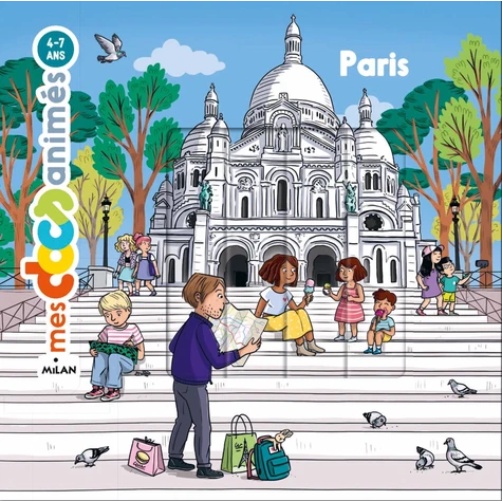 Sách thiếu nhi tiếng Pháp: Paris (4 đến 7 tuổi)