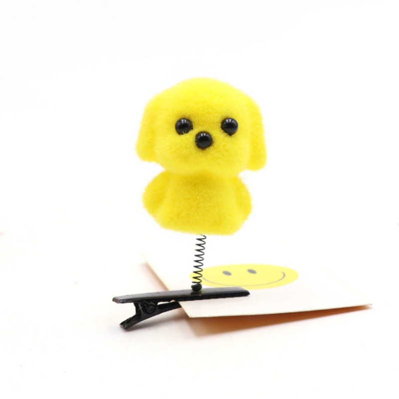Kẹp tóc trang trí thú bông dễ thương cho nữ