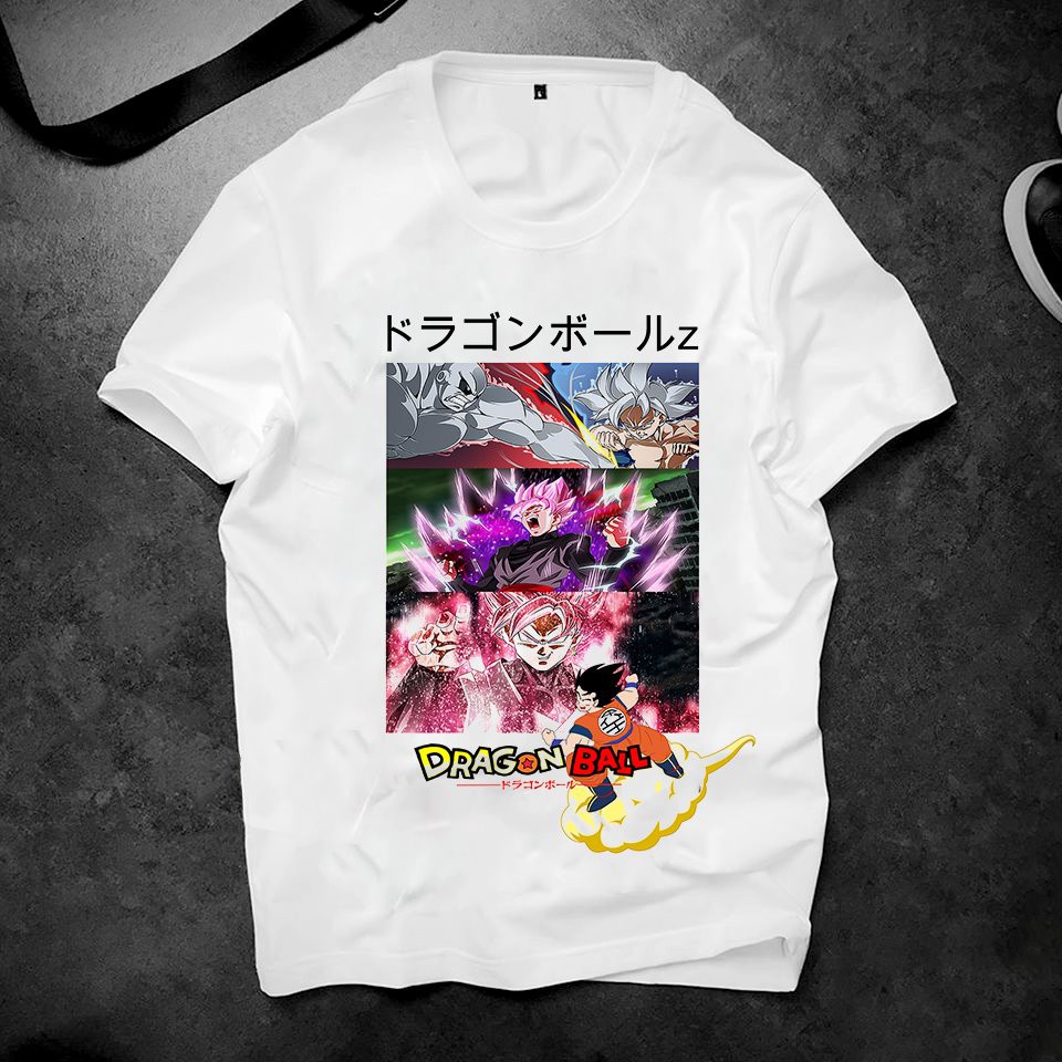 Áo thun form rộng unisex hình GoKu chất vải đẹp2019ts731