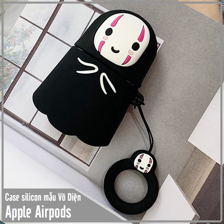 Vỏ silicon cho tai nghe Airpods mẫu Chibi Vô Diệm