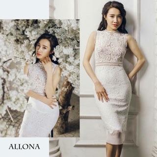 Allona - đầm body ren