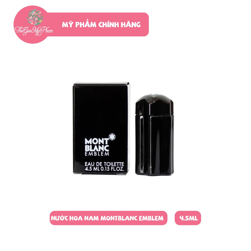 Nước Hoa Nam Mini Montblanc Legend Emblem EDT 4.5ml