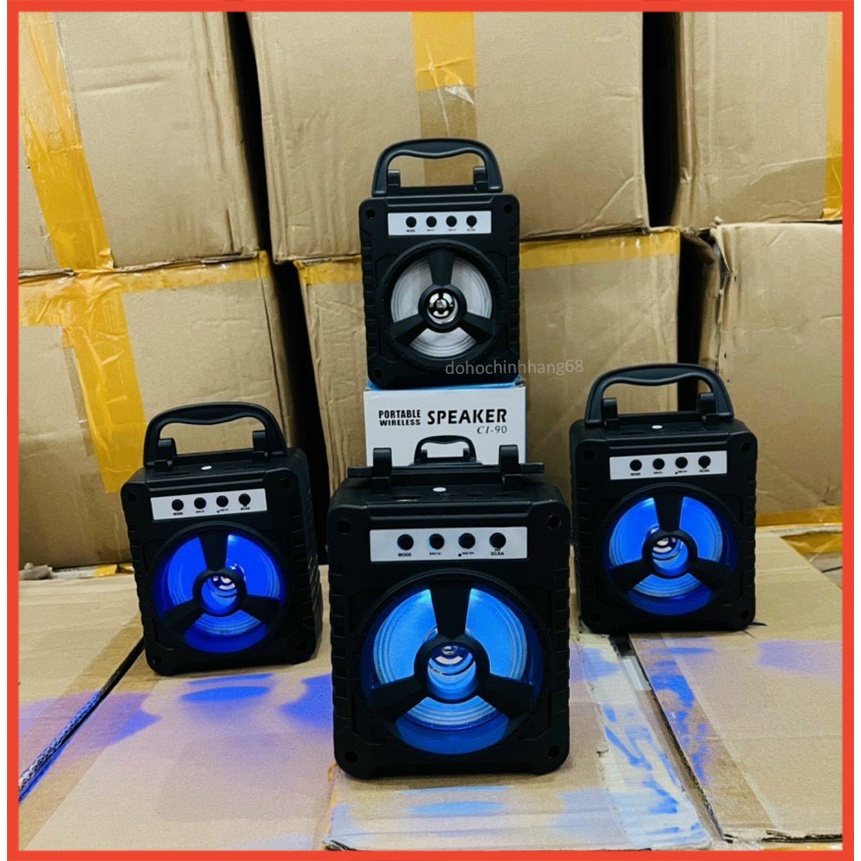 Loa Bluetooth Mini CL90 Âm Thanh Sống Động, Pin Trâu, Tích Hợp Thẻ Nhớ, Nghe Nhạc Cực Hay Bảo Hành 12 Tháng
