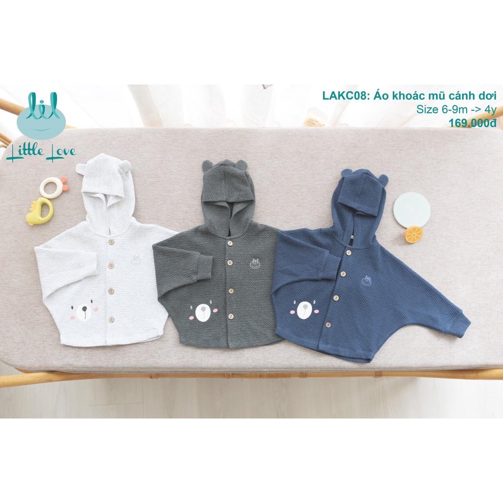 LIL-Little love Áo khoác cho bé từ 6 tháng đến 4 tuổi