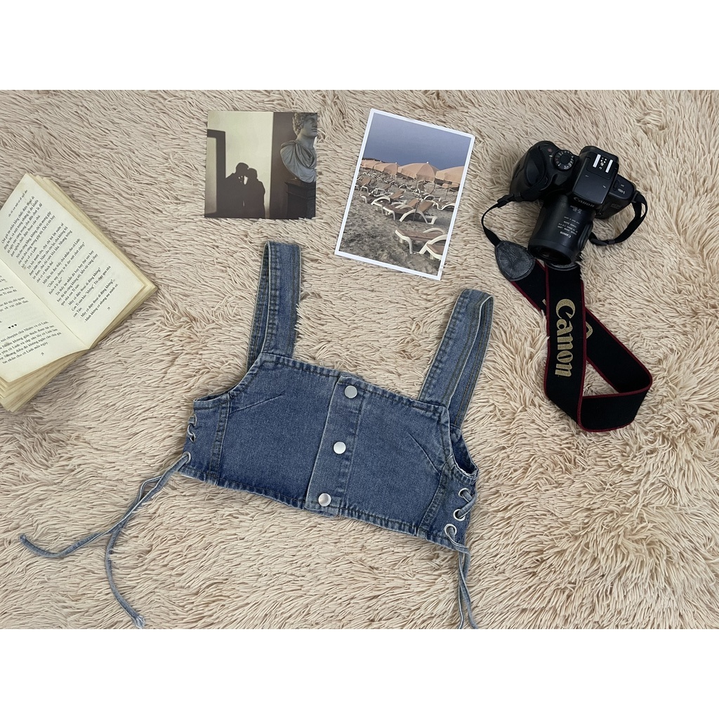 Áo Croptop Jeans 💙