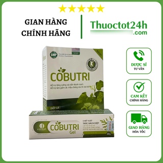 Cobutri - hết trĩ, táo bón sau sinh, co ngay búi trĩ, giảm đau, rát búi trĩ