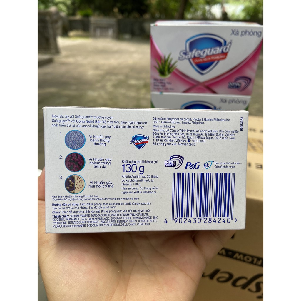 XÀ PHÒNG BÁNH SAFEGUARD 130G