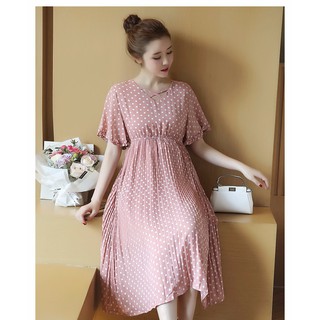 Đầm Bầu Công Sở Chấm Bi