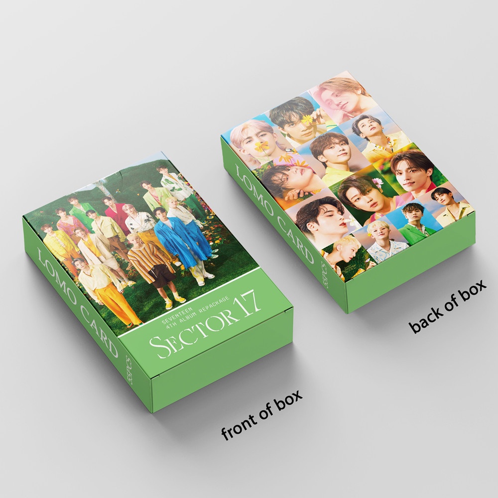 Seventeen Album SECTOR 17 Photocard FACE THE SUN & DARLING Attacca Lomo Card Postcard