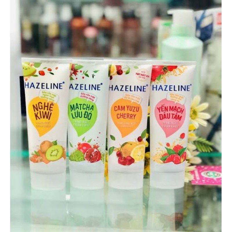 Sửa rửa mặt Hazeline