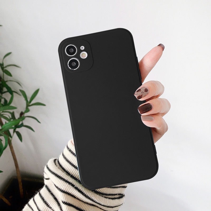 Ốp lưng trơn dẻo dành cho xsmax 6 plus 7 plus 8 plus 12 11 promax 12pro