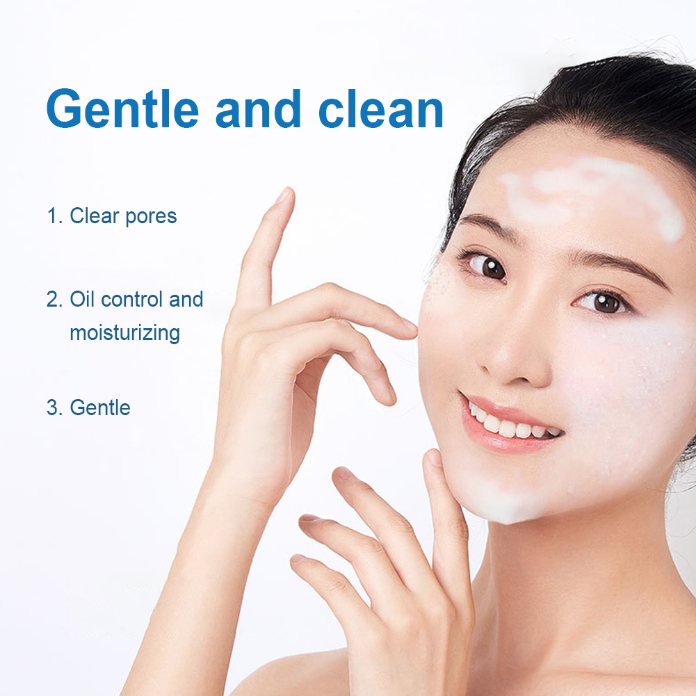 Sữa Rửa Mặt Tạo Bọt Amino Acid 60g Dưỡng Ẩm Làm Sạch Sâu