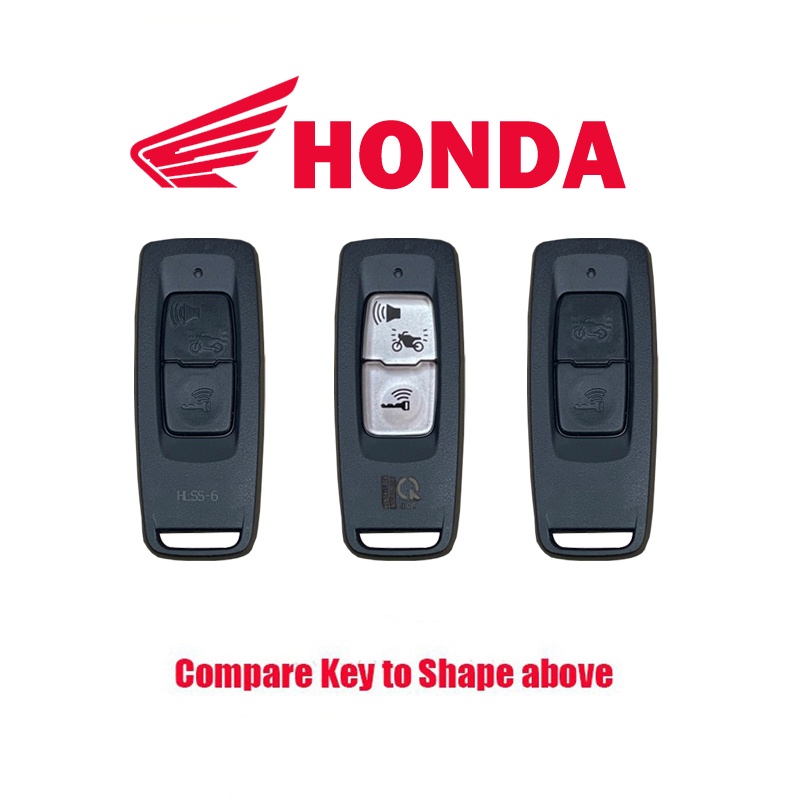 móc chìa khoá xe máy HONDA SH, VISION ,LEAD ,SH MODE ,WINNER X ,Air Blade Chìa đời 2021 Mẫu Mới Bao Da Chìa Khoá Handmade loại 2 nút bấm