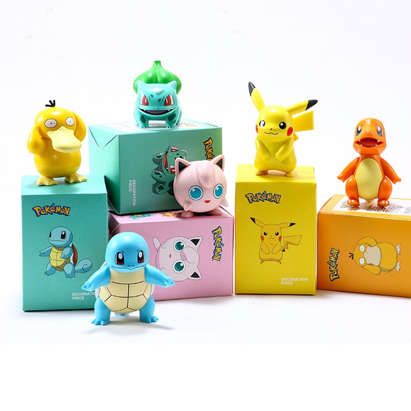 6 Mô hình đồ chơi Pokémon Go mini làm quà tặng dành cho bé trai
