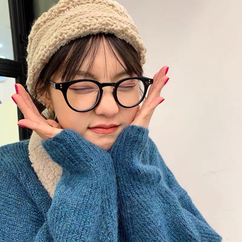 👓 Gọng Kính Milan Mắt Tròn Viền Nhựa Nhiều Màu Nams Nữ