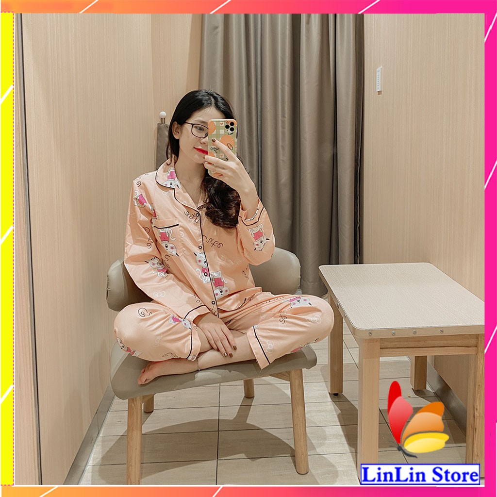 [RẺ VÔ ĐỊCH] Pizama tay dài quần dài(Đồ ngủ pijama dễ thương)