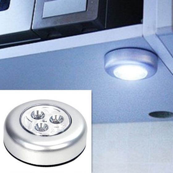 Đèn Led dán tường 3 bóng siêu sáng, tiện lợi mọi nơi