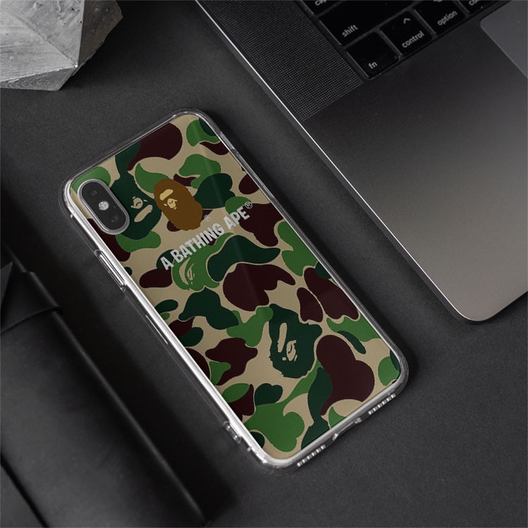 Ốp lưng A BATHING APE chất cho Iphone 5 6 7 8 Plus 11 12 Pro Max X Xr BAPPOD00189