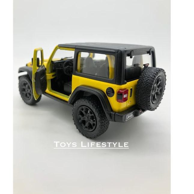 Mô Hình Xe Jeep Wrangler 2018 Tỉ Lệ 1: 34