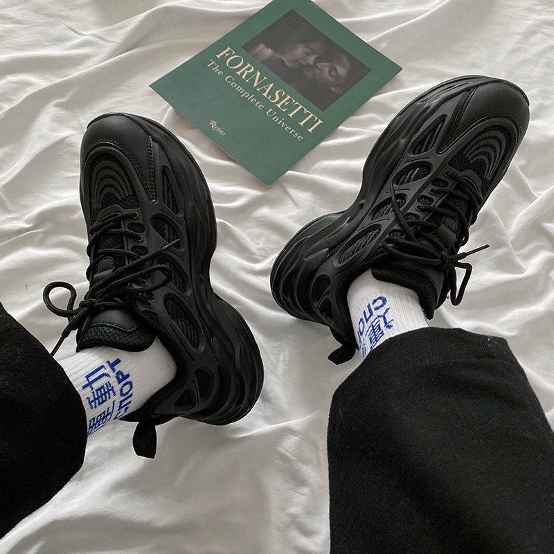 Giày đế dày tăng chiều cao phong cách Hàn Quốc trẻ trung dành cho nam