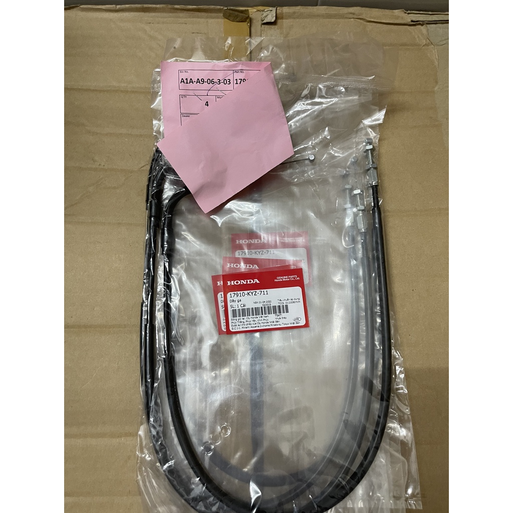 dây ga xe future mập 125 hàng chính hãng 17910KYZ901 17910KYZ711
