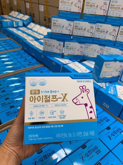 KẸO CANXI HƯƠU CAO CỔ KWANGDONG XANH - Giúp bé phát triển chiều cao - Hàng Chính Hãng