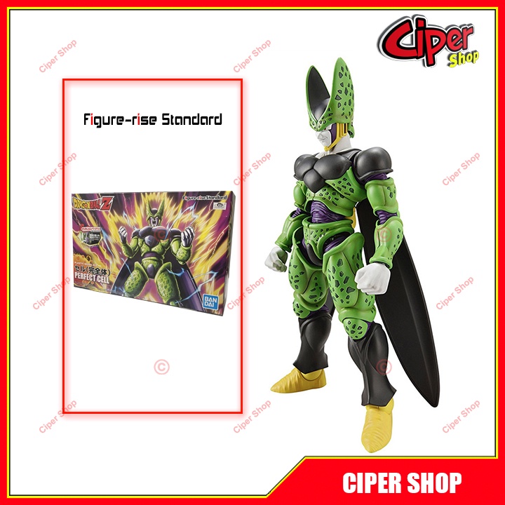 Mô hình Perfect Cell lắp ráp - Figure Rise Standard Perfect Cell Bandai