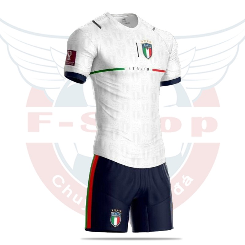 Bộ quần áo bóng đá đội tuyển quốc gia Italia - Áo bóng đá vô dịch Euro 2021 - Đồ bóng đá đội Ý- Bộ đồ bóng đá đẹp