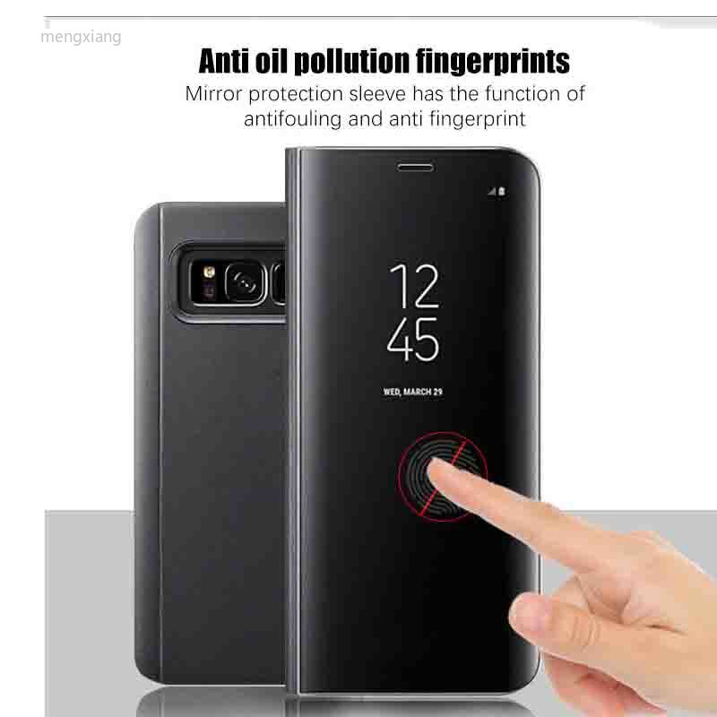 Bao Da Tráng Gương Thời Trang Cho Samsung J2 J5 J7 Prime Samsung A5 A7 A8 Plus 2018 Ốp