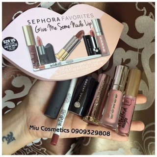 ❌Tách set Sephora Favorites - Give me some nude lip❌