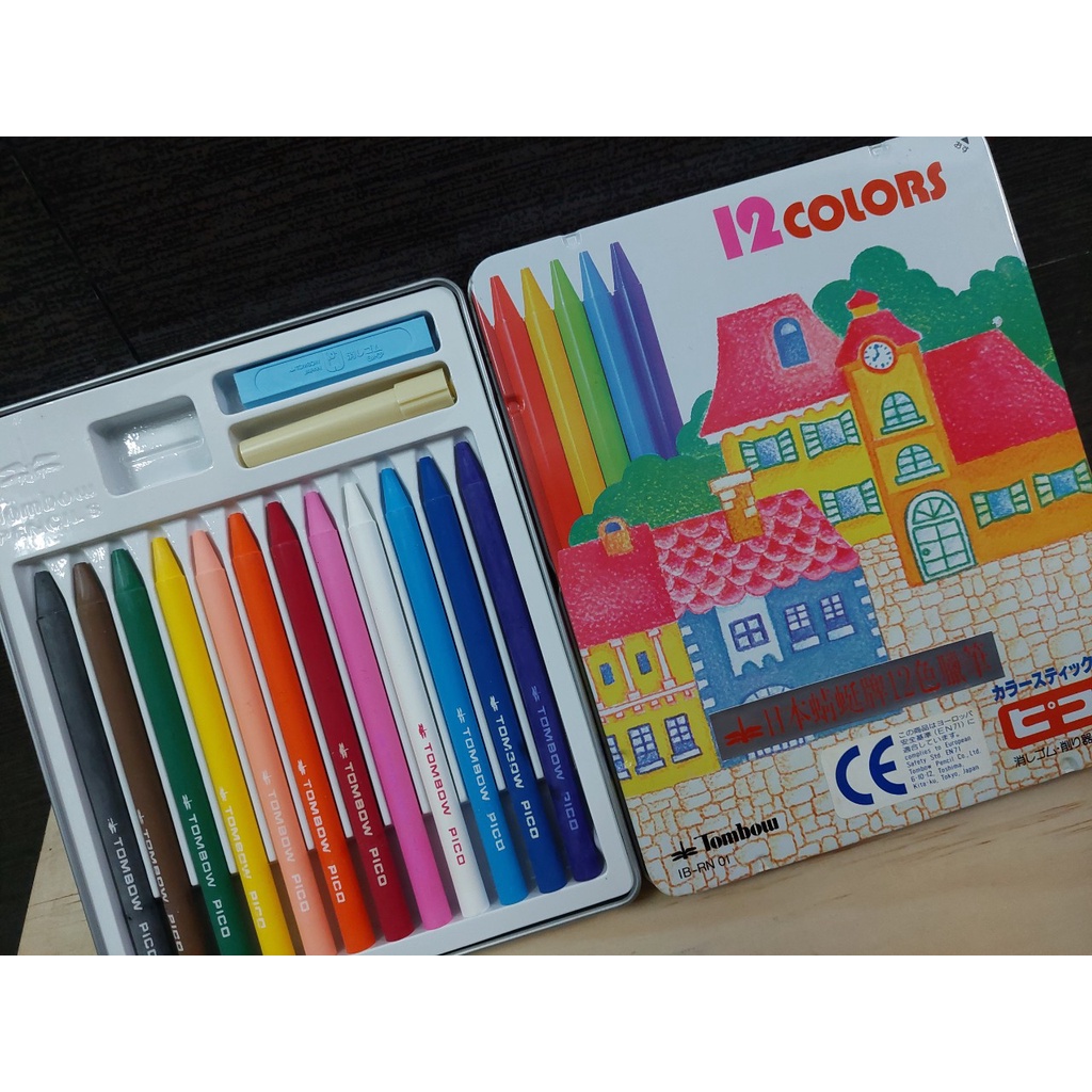 Sáp Màu Cao Cấp TOMBOW ( Nhật Bản ) - TOMBOW WAX CRAYON ( Made in Japan)