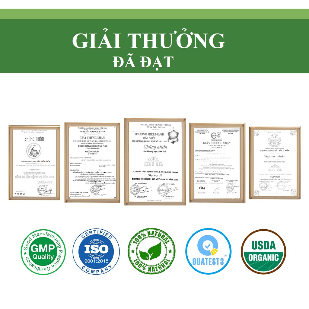 [Mã LIFE20KALL giảm 10% đơn 50K] Tinh dầu Đinh Hương nguyên chất từ thiên nhiên - KingOil