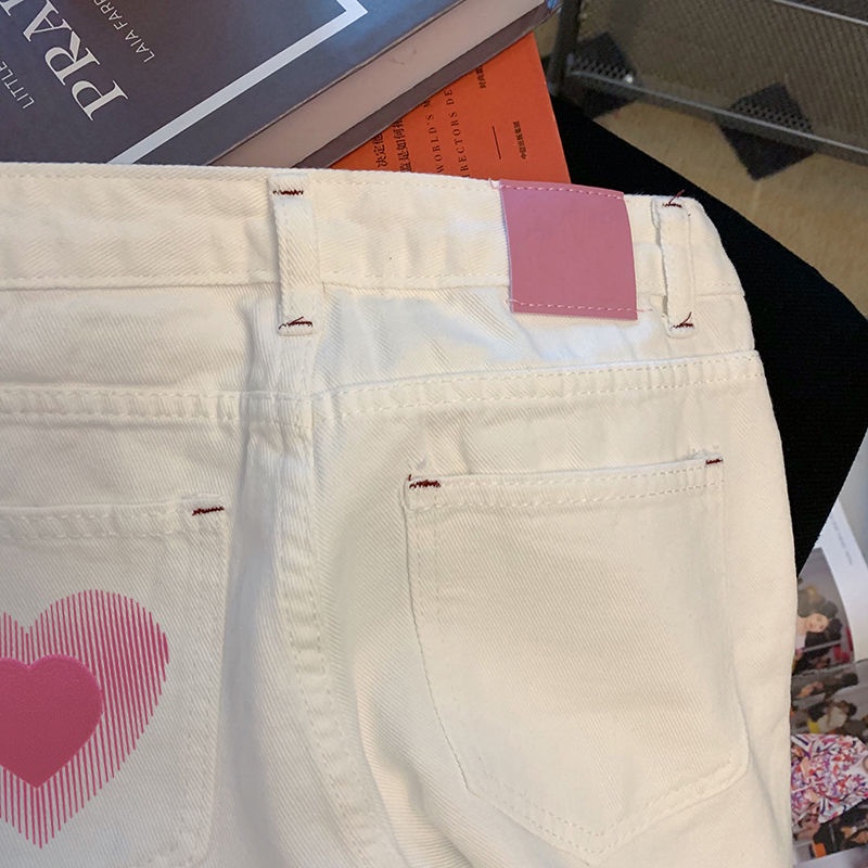 Quần Short Denim Lưng Cao Dáng Chữ a Thời Trang Mùa Hè Phong Cách Mới Cho Nữ