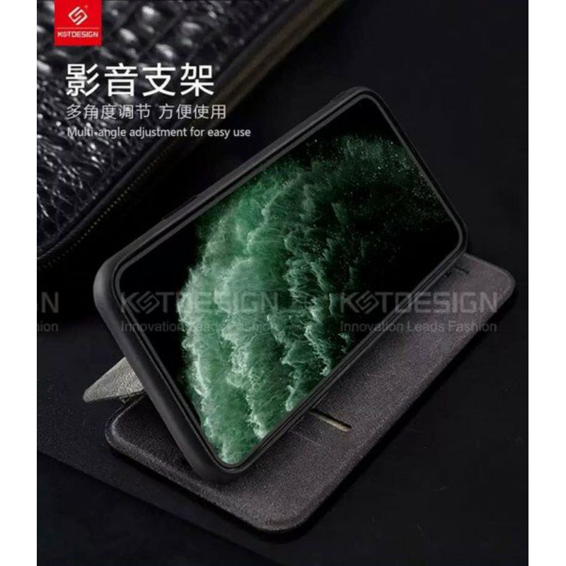 Bao da KST Desing cho iPhone 7 Plus/ 8 Plus/ X/ XS/ XS Max/ 11/ 11 Pro/ 11 Pro Max có ngăn để thẻ chính hãng